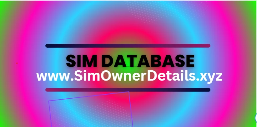 SIM Database | Pak Sim Data | Sim Info